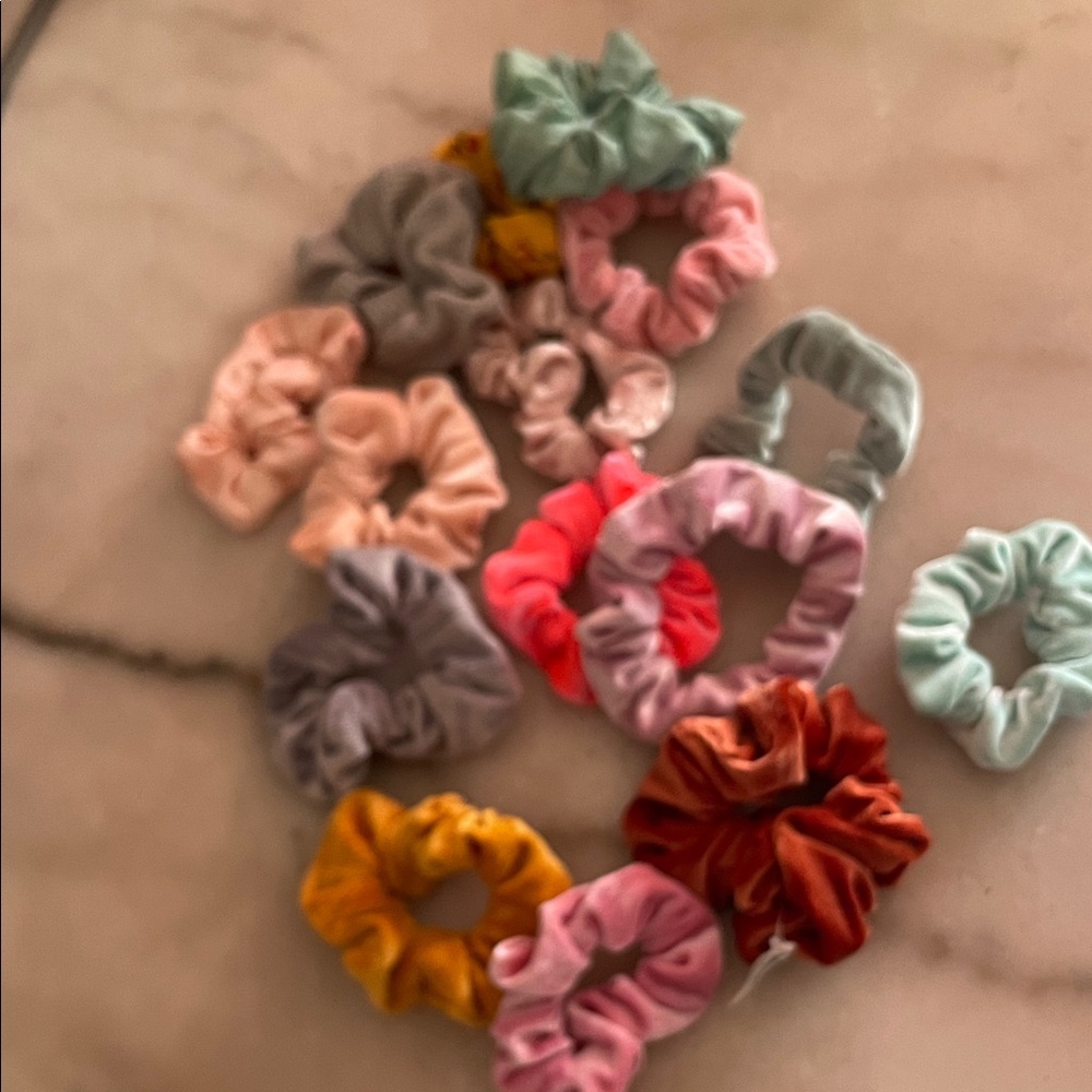 Claire's Vibrant Scrunchie Collection